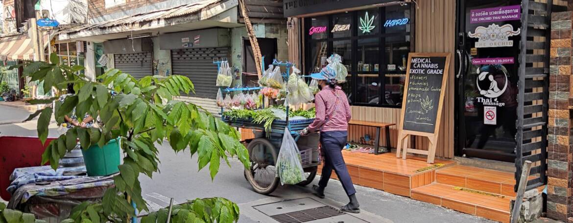 Mica stradă din Bangkok
